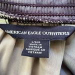 American Eagle Outfitter Off Shoulder Top Womens L Marble Velvet Smock Stretch Photo 7