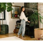 💕DOEN💕 Doen x Dronme Denim Dronme Jeans ~ Kims Wash Blue 31 NWT Photo 5