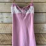 Urban Outfitters Perrie Lace-Inset Slip Dress Women’s Size Small Mauve Pink Photo 4