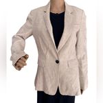 1. State NWOT  Tan Blazer with Structured Shoulders Natural 6 Photo 5