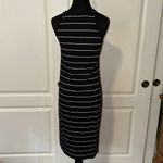 Athleta BLACK & WHITE BASIC STRIPE MIDI TANK DRESS Photo 3