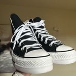 Converse  Chuck Taylor All Star Lift High Tops Womens Size 7 Black Platform Photo 9
