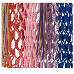 NWT Nannacay Estela Net Shoulder Bag MultiColor $199Tassel Shoulder Tote Purse Photo 3