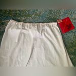 Vintage deadstock BodyChic pink lace trim slip skirt, size large Photo 3