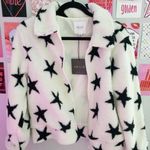 Dolls Kill nwt white star zip up Photo 0