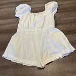 Free People  A Sight For Sore Eyes White Romper Photo 9