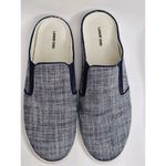 Lands' End Shoes Womens 9 B Casual Slip On Mule Sneakers Blue Fabric Comfort Photo 2