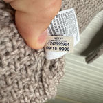 American Eagle  Cable Knit Sweater Dress Long Sleeve V Neck Size Small Photo 10