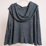 Bobeau Collection‎ by  gray cowl off the shoulder sweater 1X Photo 0