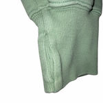 Aerie  Sage Green Throwback Half Zip Hoodie Sweatshirt Pullover size Medium Photo 2