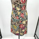 Peruvian Connection Sleeveless Floral Print Sheath Dress Size 8 Photo 6