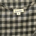 Steven Alan  Black and White Gingham Tank Top Photo 2