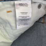 We Wore What  Womens Danielle‎ Mom Straight Leg Jeans Blue Crystals Button fly Photo 6