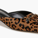 Sam Edelman NEW  Ollie Square Toe Bit Mule (Women) 8M, GRANADA TAN Animal Print Photo 0