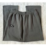 Pretty Little Thing Charcoal Logo Badge Straight Leg Sweatpants Size Large - NWT Photo 2