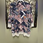 Wrangler  open front patchwork embroidered hem cardigan Photo 1