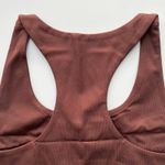 Girlfriend Collective Paloma Sports Bra Racerback Brown Size XL NEW Photo 4