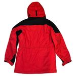 LL Bean Womens Red Black Insulated Ski Snowboard Jacket Parka Large Hooded 90s Photo 11