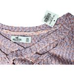Hollister Pink Marbled Oversized Cropped Criss Cross Sweater XS NWT Boho 80s Photo 6