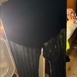 Charlotte Russe Chic Black Ribbed Flare Pants Photo 4