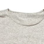 J. Jill Pure Jill Long Sleeve Shirttail Tee Top Womens Size S Petite Pima Cotton Gray Photo 1