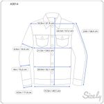 Free People Womens Denim Jacket Brown Eisenhower Slouchy Cropped Jean Medium Photo 10