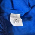 Blanc  medium blue sleeveless dress Photo 6