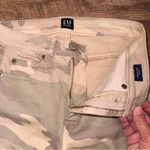 Gap  Camouflage True Skinny Green and Tan Jeans Photo 5