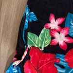 Tropical Floral Maxi Dress with pockets Black Size L Photo 1