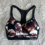 Victoria's Secret Victoria Sport floral print sports bra with racerback 32DDD Photo 0