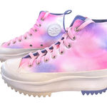 Converse  Run Star Hike High Top Women's Sz 9.5 Cloud Wash Storm Pink Photo 0