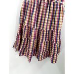 English Factory  Gingham Picnic Plaid Mini Dress Size Medium Photo 3