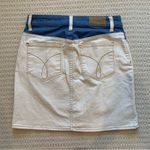 Calvin Klein Denim Color Block Mini Skirt Photo 8