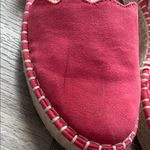 Joie  Red Espadrilles Women's platform Shoes 8 salmon summer casual ankle tie Photo 4