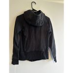 Lululemon Scuba Full Zip Hoodie Black Size‎ 4Thick Jacket Running Thumb Holes Size 4 Photo 4