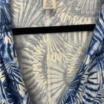 Tommy Hilfiger Blue Sunflower sleeveless Midi Wrap Dress Size Small P Photo 5