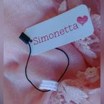 Modcloth Soft Lightweight Peach Pink Embroidered Mesh Lace  Scarf by Simonetta Photo 5