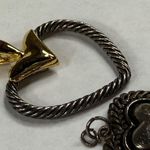 Heart Shaped Pendants for Necklace Wear Silver and Gold Tone Metals Interchange Photo 12