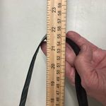 SUNCO EEL Skin Black Handbag Crossbody Large 9.5X4X11‎ Photo 3