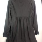 Forever 21  M Black Coat Polka Dot Lining Photo 2