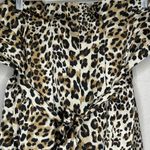 L&B  Lucky & Blessed Strapless Animal‎ Print Shorts Romper Photo 3
