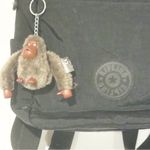 Kipling  Ferris Backpack Black TONAL Bag Nylon Travel Monkey Keychain Photo 1