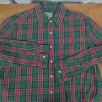 Pendleton Ladies' Y2k-ish Tartan Plaid Cotton Knit Shirt L Photo 2
