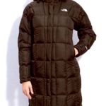 The North Face Quilted Brown Metropolis 600 Down Puffer Parka Jacket Photo 0
