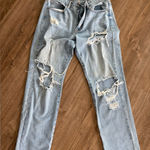 Forever 21  Relaxed Distressed Blue Jeans Photo 0