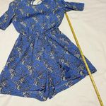 Chelsea and Violet Blue Floral Romper Size XS NWT $108 Photo 3