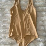 Abercrombie & Fitch ABERCROMBIE yellow ribbed bodysuit soft a & f collection Photo 1