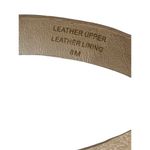 via spiga 4' Tan Leather Moto Silver Studded Platform Wedge Sandals 8M Bikercore Photo 3