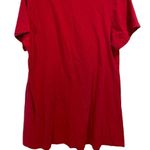 Desert Shores Vintage Red Sequin Beaded Embroidered Beach T Shirt Mini Dress Photo 1