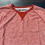 Free People MOSSIMO Boyfriend Crewneck Pullover Sweater Shirt/Top - Heather Red | Size: XL Photo 6
